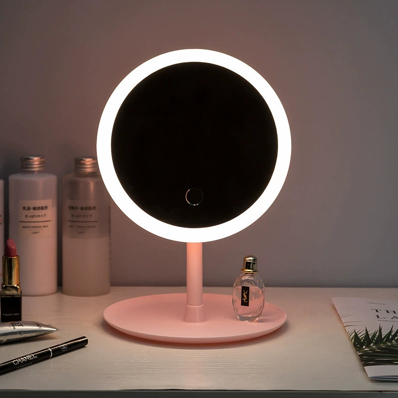 ✨ BLACK FRIDAY - TRANSFORME SUA ROTINA DE BELEZA ✨🧡 Espelho de Maquiagem Desmontável com Luz LED 🧡